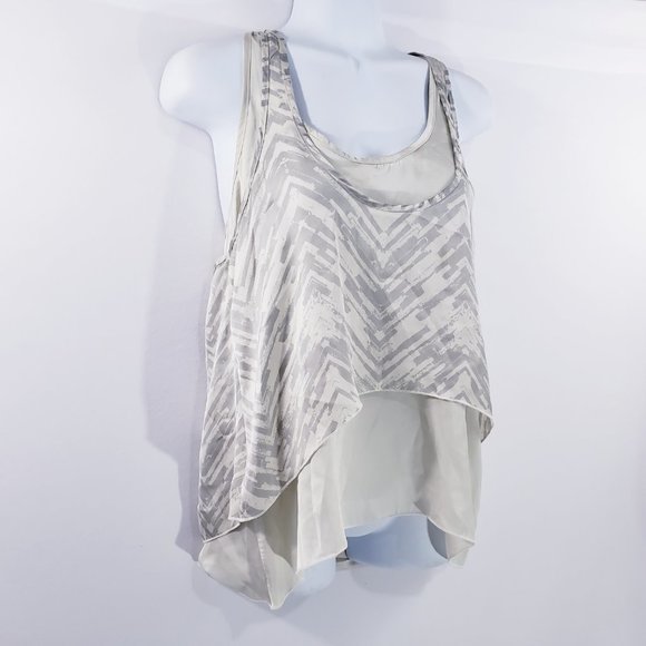 LC Lauren Conrad Womens Top‎ Racerback Double Tank - Picture 2 of 7